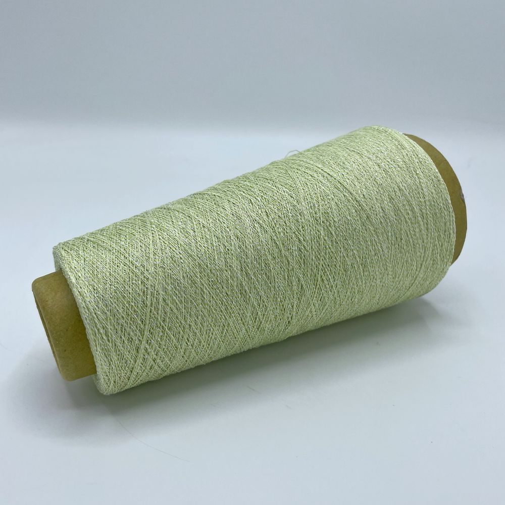 Пряжа для вязания LINSIEME 71% вискоза 22% полиамид 7% люрекс  (100 гр на конусе)