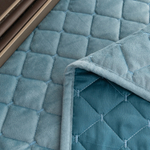 Велюровое покрывало ромб OVF011