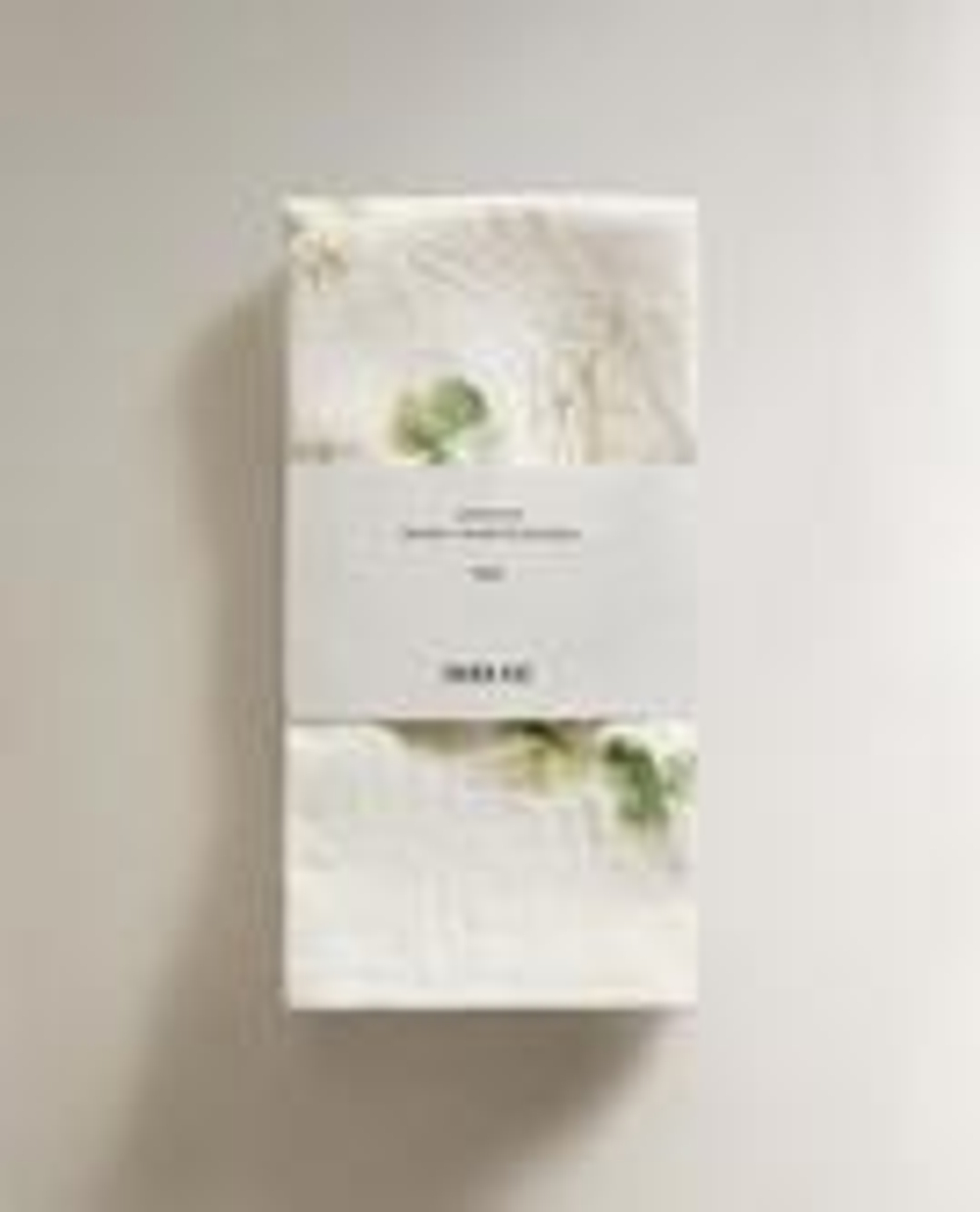 ZARA HOME САЛФЕТКИ С ПРИНТОМ "КЛЕВЕР" (2 ШТ.), ЗЕЛЕНЫЙ