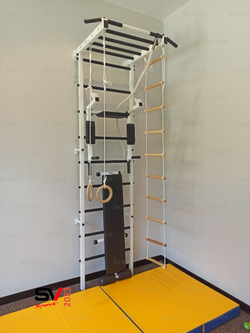 Монтаж шведской стенки Sv Sport в бетонные, кирпичные стены