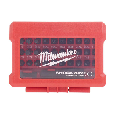 Набор бит Milwaukee SHOCKWAVE 32шт