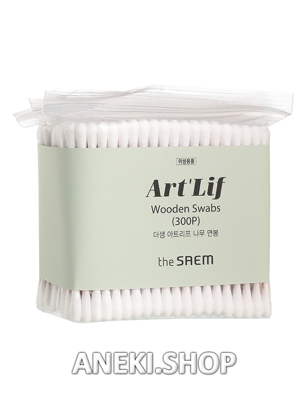 Палочки ватные 100 шт. The Saem Art'Lif Wooden Swabs