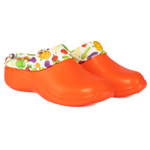 Галоши женские Kaury 211УФ, Коралл-овощи