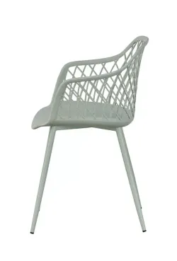 "Дайкири" стул пластиковый, цвет серо-зеленый