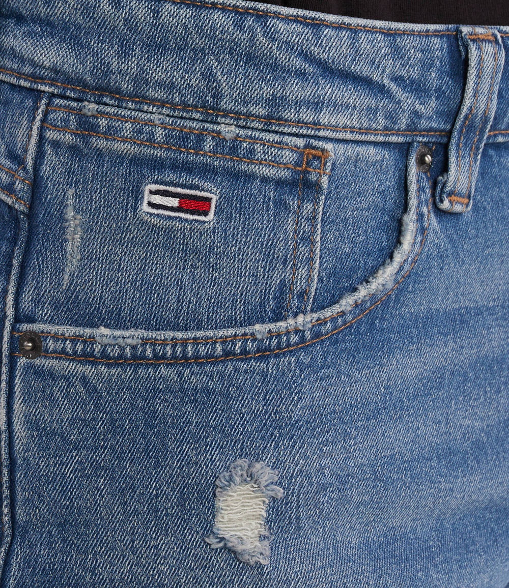 Джинсовые шорты RONNIE Tommy Jeans - голубой(DM0DM18794)