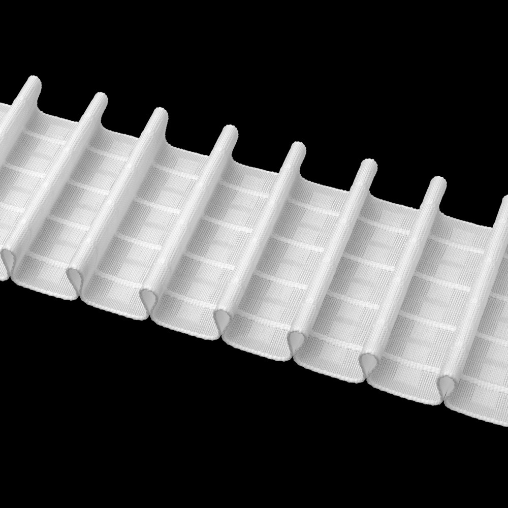 Шторная лента Oz-Is арт. 4428 Р, коэф сборки 1:2,5, цвет белый (ширина 80 mm)