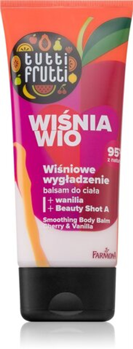 Farmona Tutti Frutti Cherry & Vanilla - разглаживающее молочко для тела /   200  ml  / GTIN 5900117977064