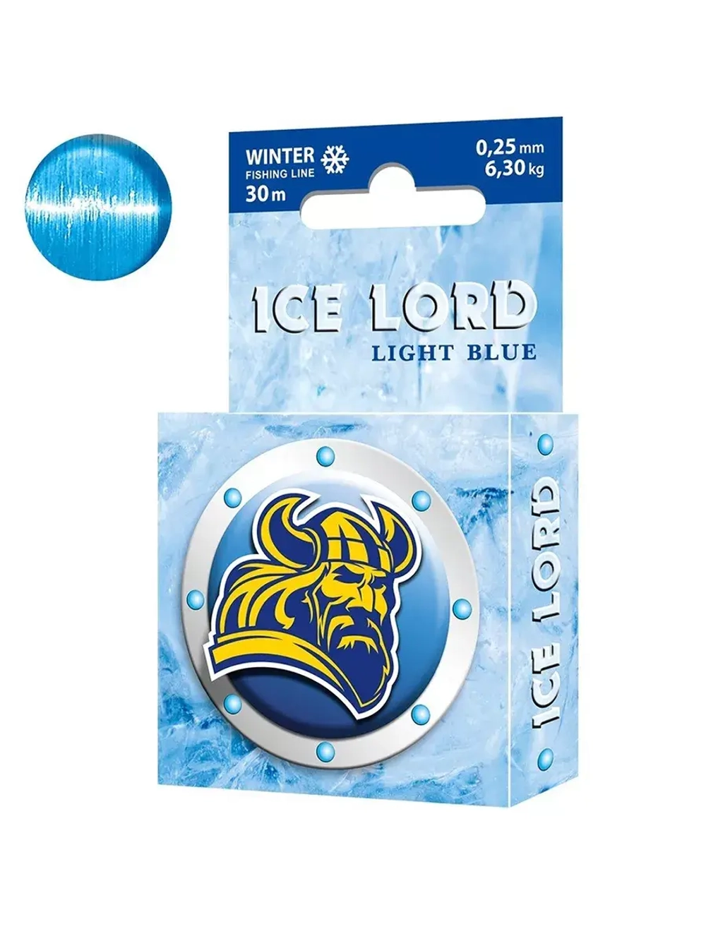 Леска зимняя для рыбалки AQUA Ice Lord Light