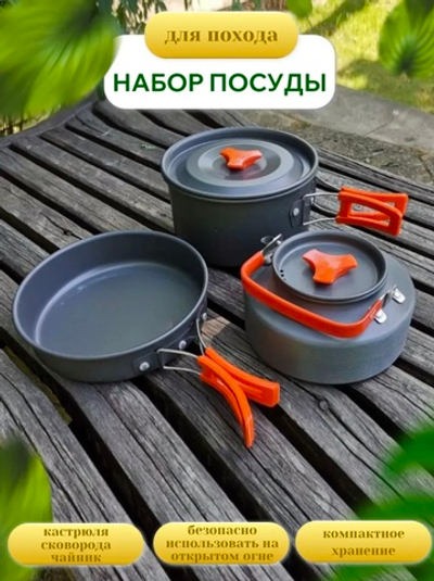 Туристический набор посуды