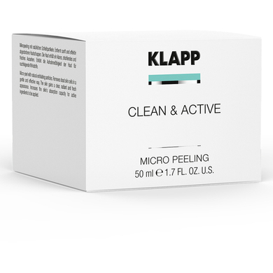 KLAPP  Микропилинг CLEAN&ACTIVE Micro Peeling, 50 мл