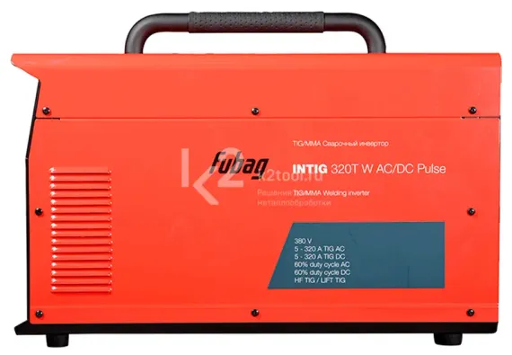 Инвертор сварочный Fubag INTIG 400T W DC PULSE + горелка FB TIG 18 5P 4 м + блок жидкостного охлаждения Cool 70 + тележка