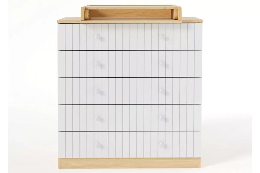 Детский пеленальный комод Antemi Fred, Белый/Винченца