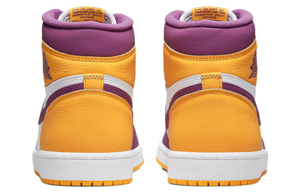 Кроссовки Jordan Air Jordan 1 Retro High Og "University Gold And Light Bordeaux"