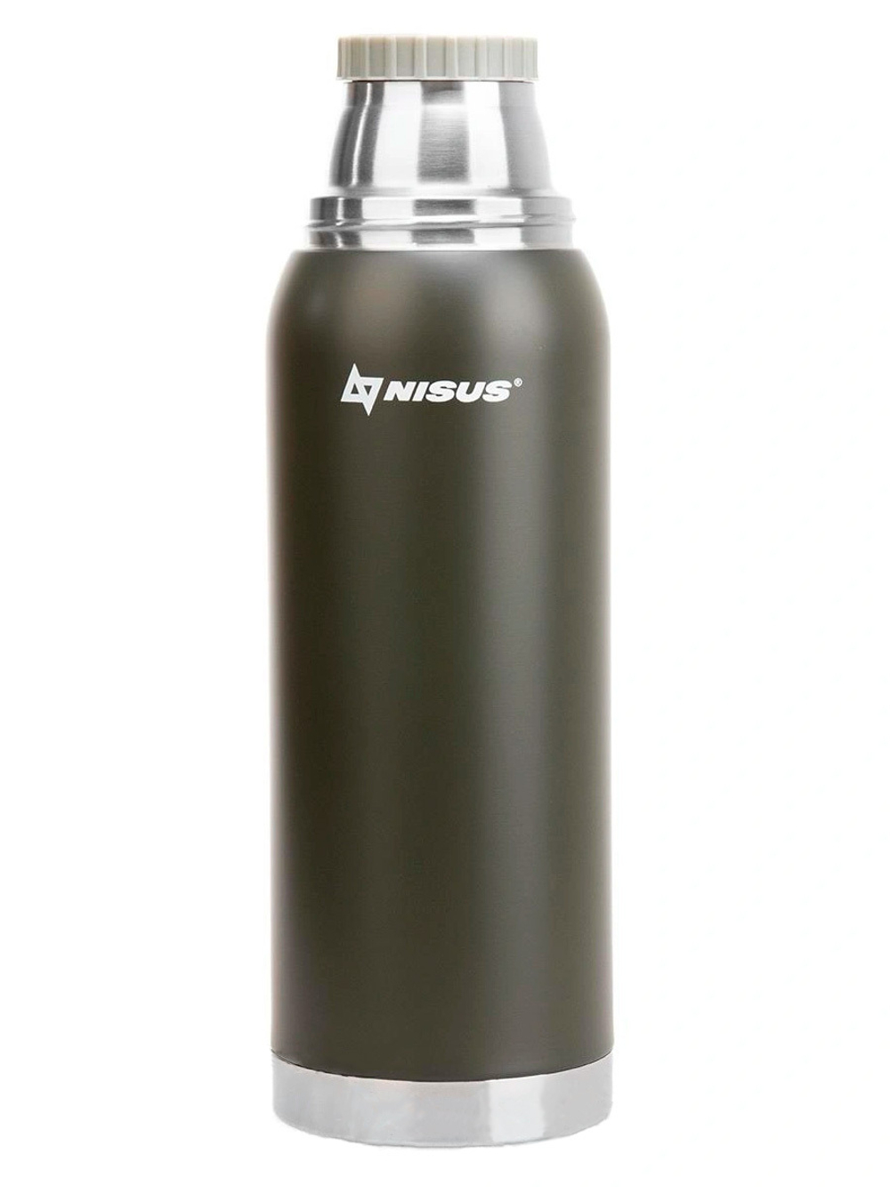 Термос Nisus 1000ML (2 крышки-кружки, чехол) (N-TM-039-KC)