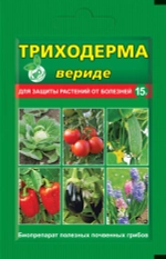 Триходерма вериде биопрепарат для защиты растений от болезней, 15 гр.