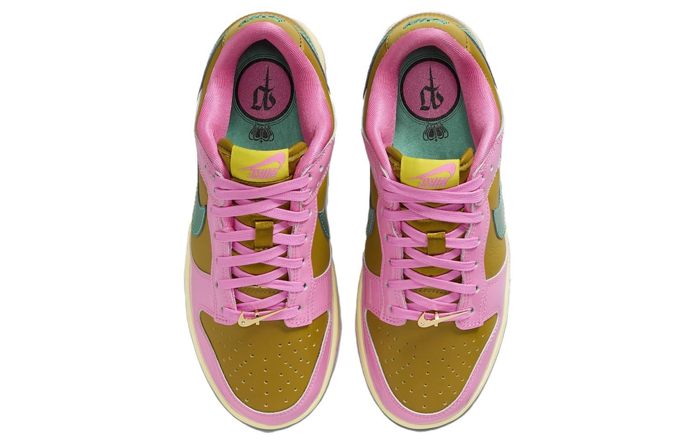 Кроссовки Parris Goebel X Nike Dunk Low Qs (Женская размерная сетка)