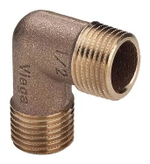 Уголок Viega, уголок сантехнический 3/4'' 317980, наружная резьба