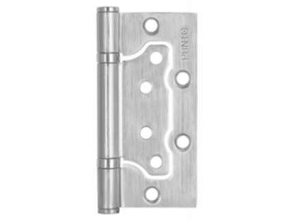 Петля универсальная без врезки Хром матовый 200-2В 100*2,5 SC