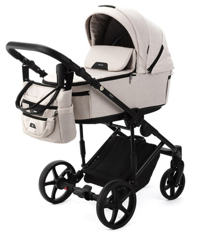 Детская коляска Adamex Zico New 3 в 1 ZN-TK20 TIP (СВЕТЛО-БЕЖЕВЫЙ)