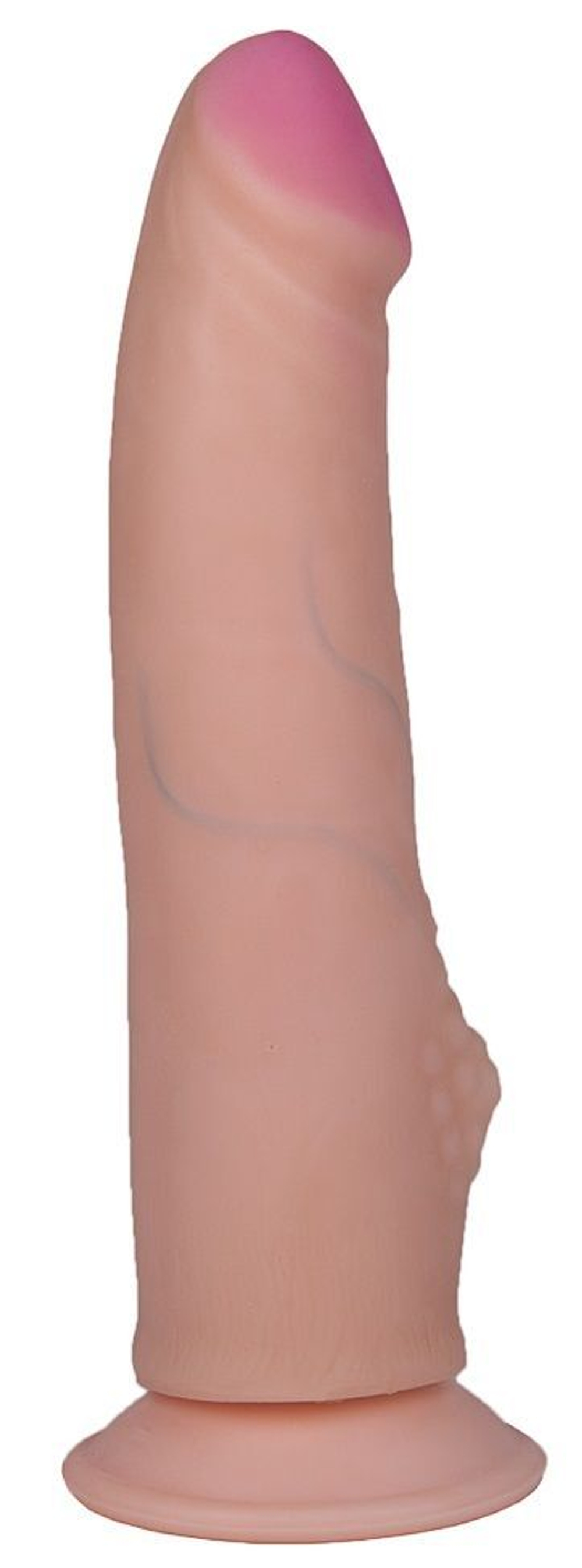 Фаллоимитатор HUMAN STYLE 7,3  с бугорком - 20,5 см.