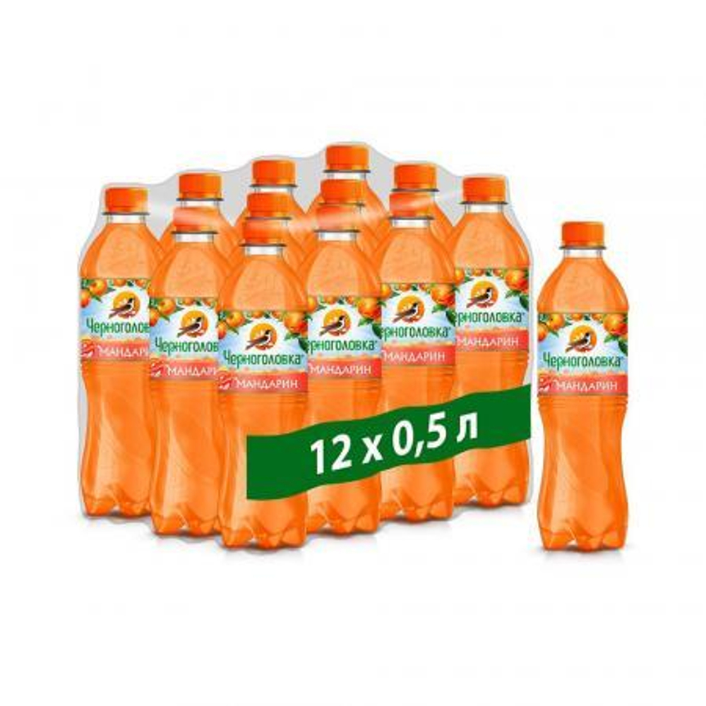 Мандарин 0,5 л. ПЕТ (упаковка 12 бутылок)