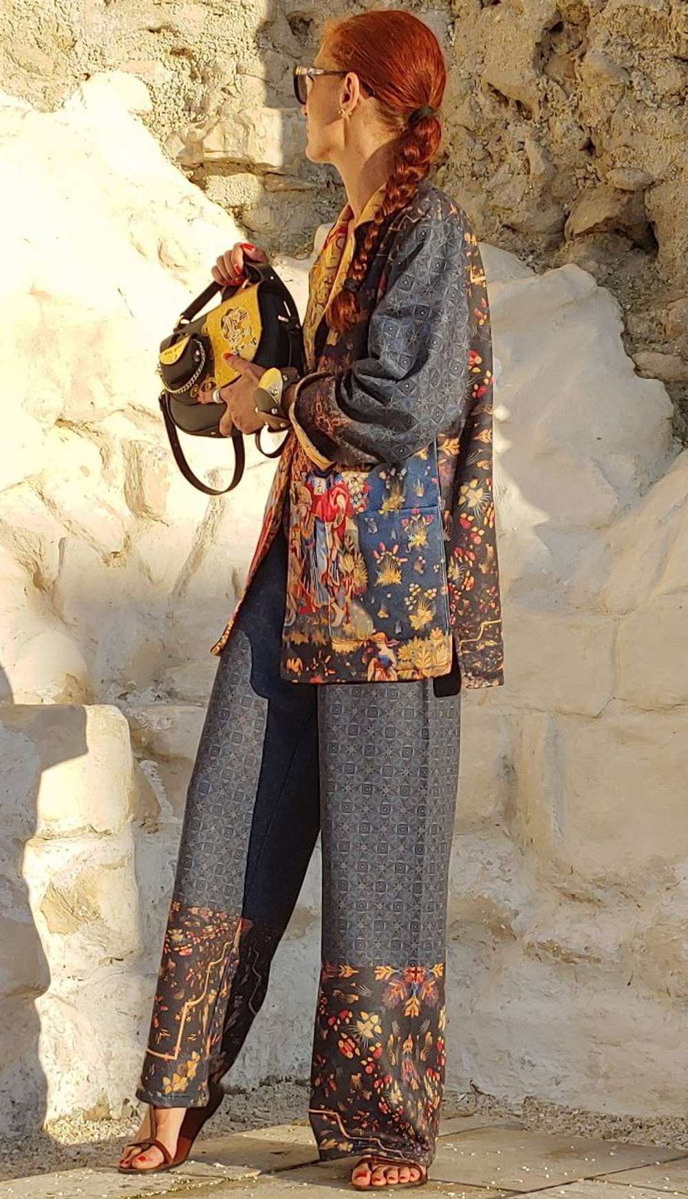 Двусторонний жакет "Фландрия", по мотивам средневековых шпалер