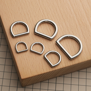 Полукольцо D-ринг, цвет серебро