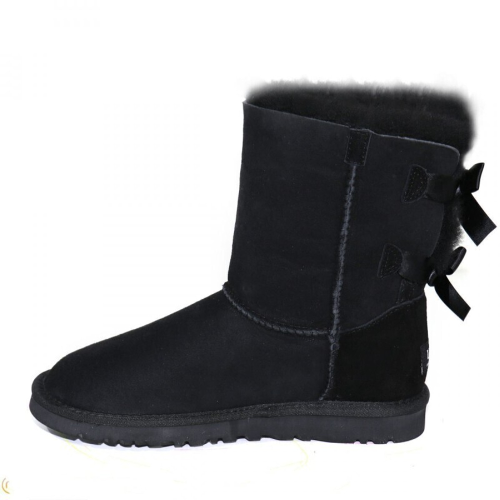 Угги Bailey Bow Short Black