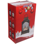 Сувенир с подсветкой «Новогоднее счастье»16.6*8.6*28.6 см, бронза (питание от USB и батареек)