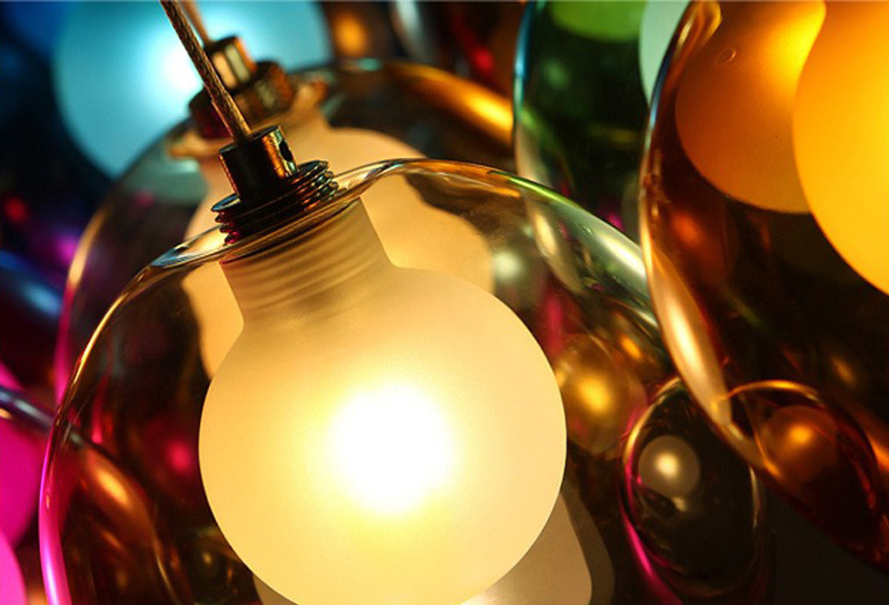 Pendant design lamp  28.1 by Bocci (Multicolored)