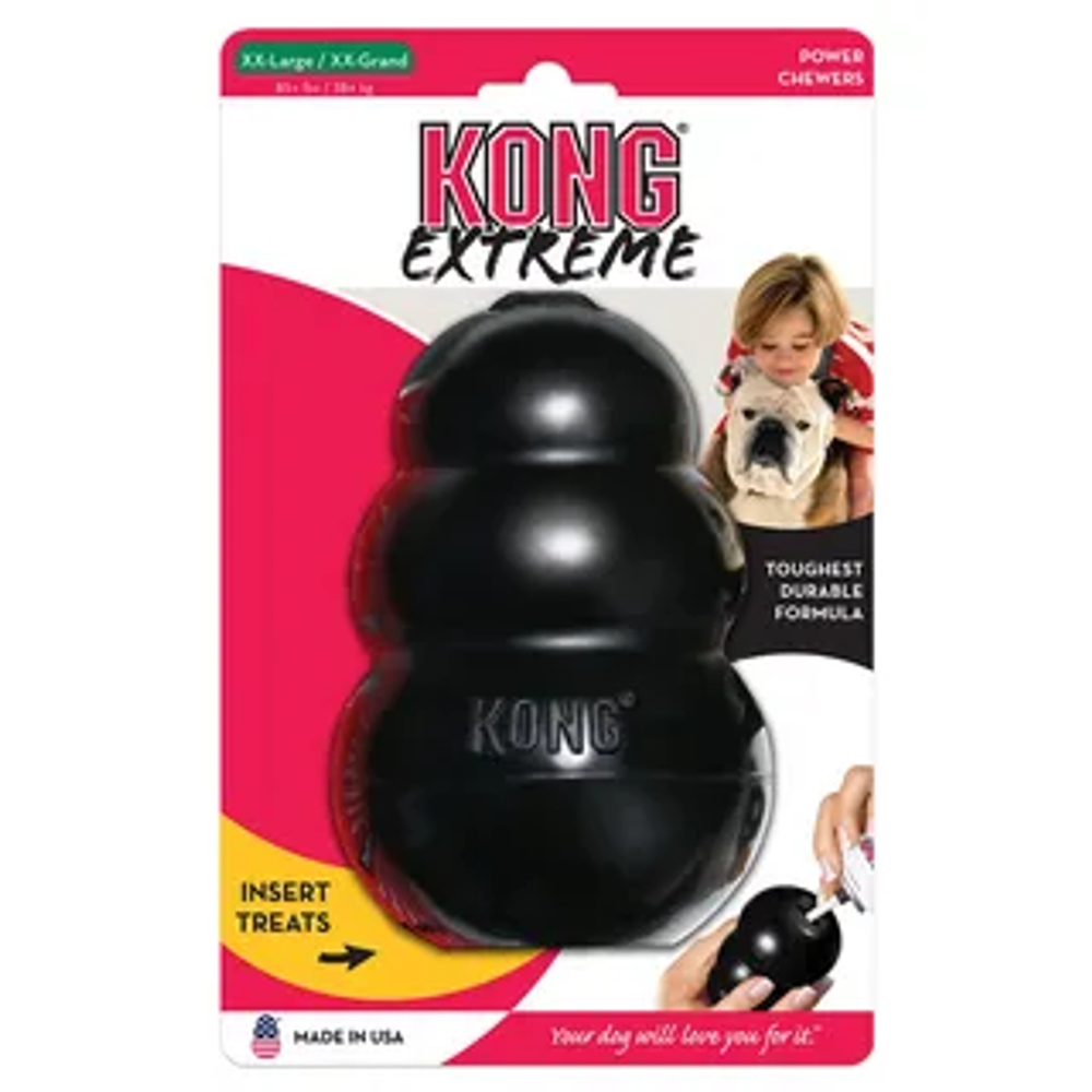 Игрушка для собак Kong Extreme XXL очень прочная самая большая 15х10 см