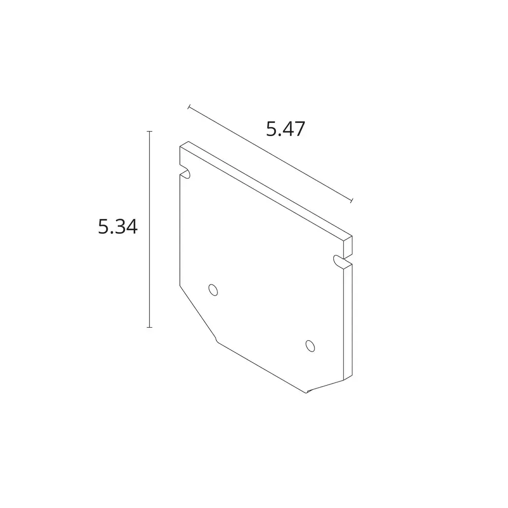 Заглушка для профиля