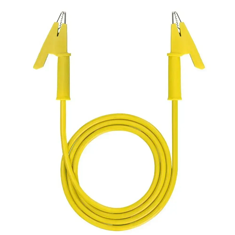 5 шт. двусторонних зажимов типа крокодил, кабель для измерительных проводов 15 А с изоляционными зажимами