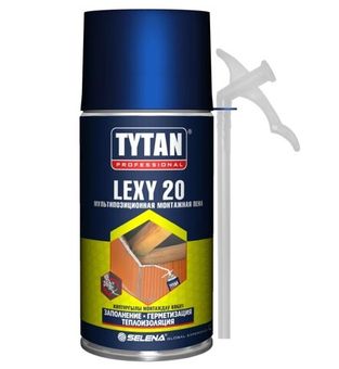 Монтажная пена TYTAN PROFESSIONAL LEXY 20 всесезонная 300 мл 83838