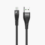 Кабель USB - MicroUSB Hoco U53 (4A) Черный