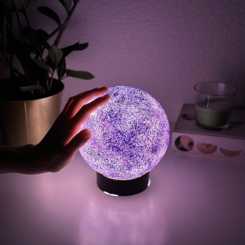 Светильник - Фиолетовая Плейона (15 см)