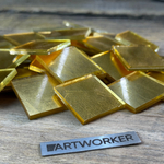 Золотая смальта 30х30 мм (2.5 гр) - 4 мм