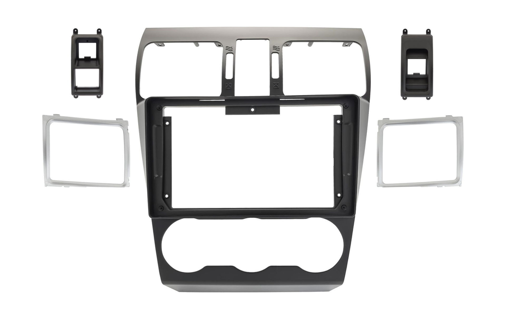 Комплект рамки с разъёмами 9" Subaru Forester 2012-2018 , Impreza, XV 2011-2017 универсальная рамка, окантовки в комплекте отдельно - Car-Smart 7188F3