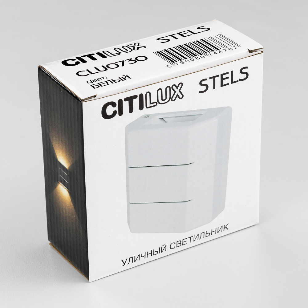 Citilux STELS CLU0730 LED Уличный настенный светильник Белый