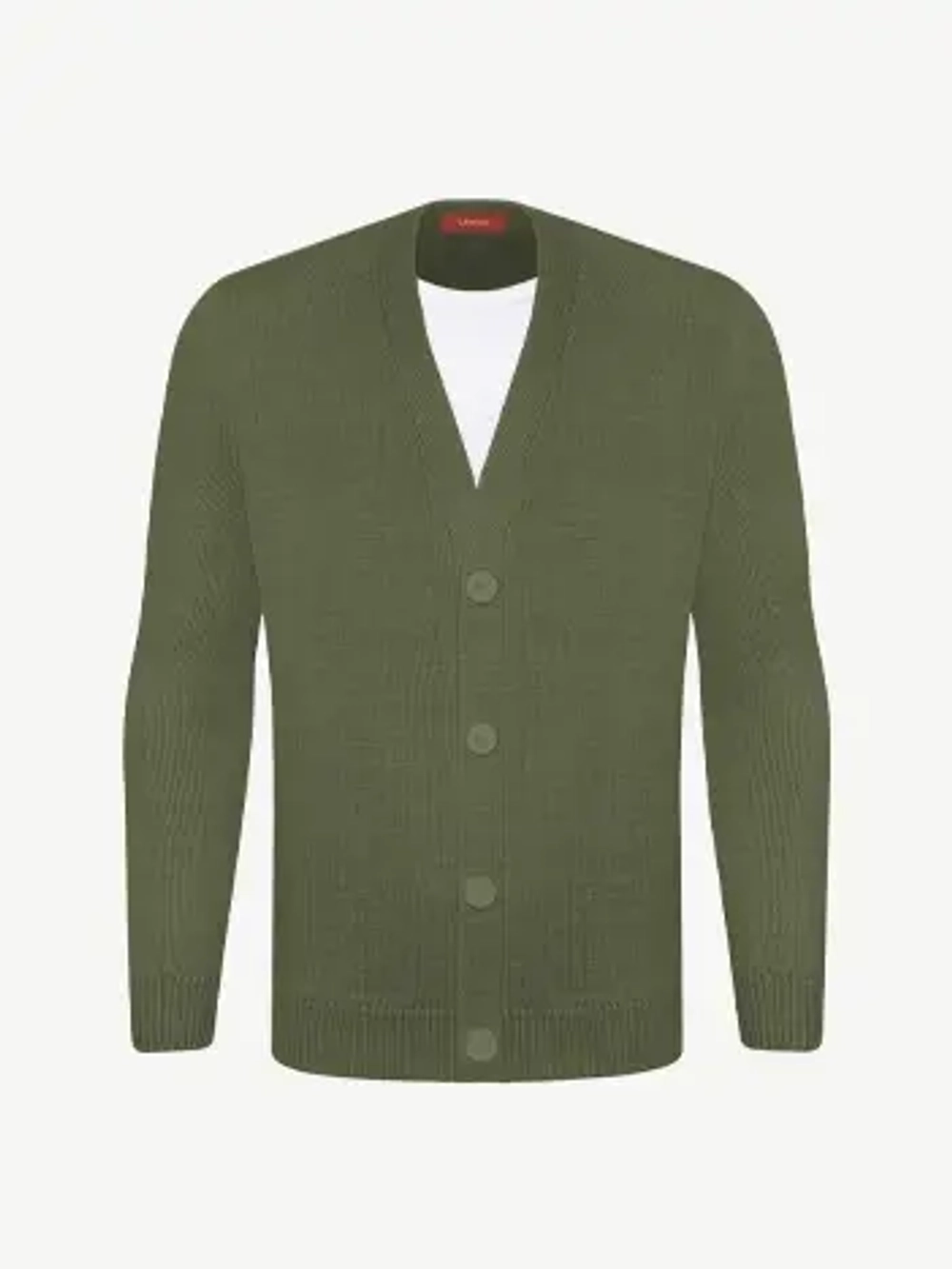 Кардиган с пуговицами из хлопка