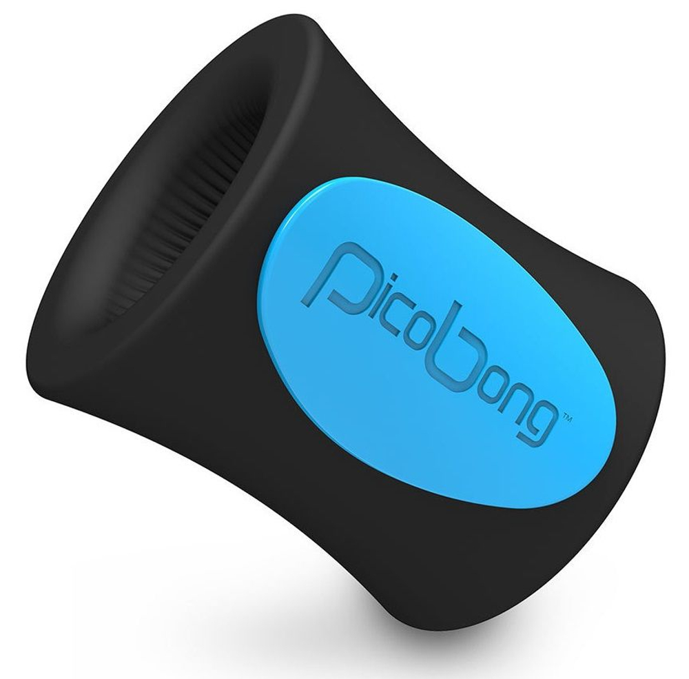 Чёрная виброчаша для мастурбации BLOWHOLE M-CUP (Цвет: черный)