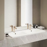 Смеситель для раковины Ravak Eleganta X070364 розовое золото
