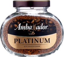 Кофе растворимый Ambassador Platinum, стеклянная банка 47,5 г