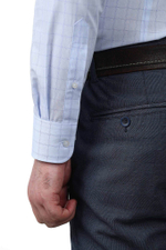 Сорочка мужская VESTER 515141 09 БОЛЬШИЕ РАЗМЕРЫ цвет голубой