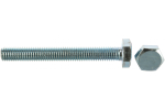 БОЛТ СТРОЙБАТ ОЦИНКОВАННЫЙ DIN 933М 10Х80 2ШТ