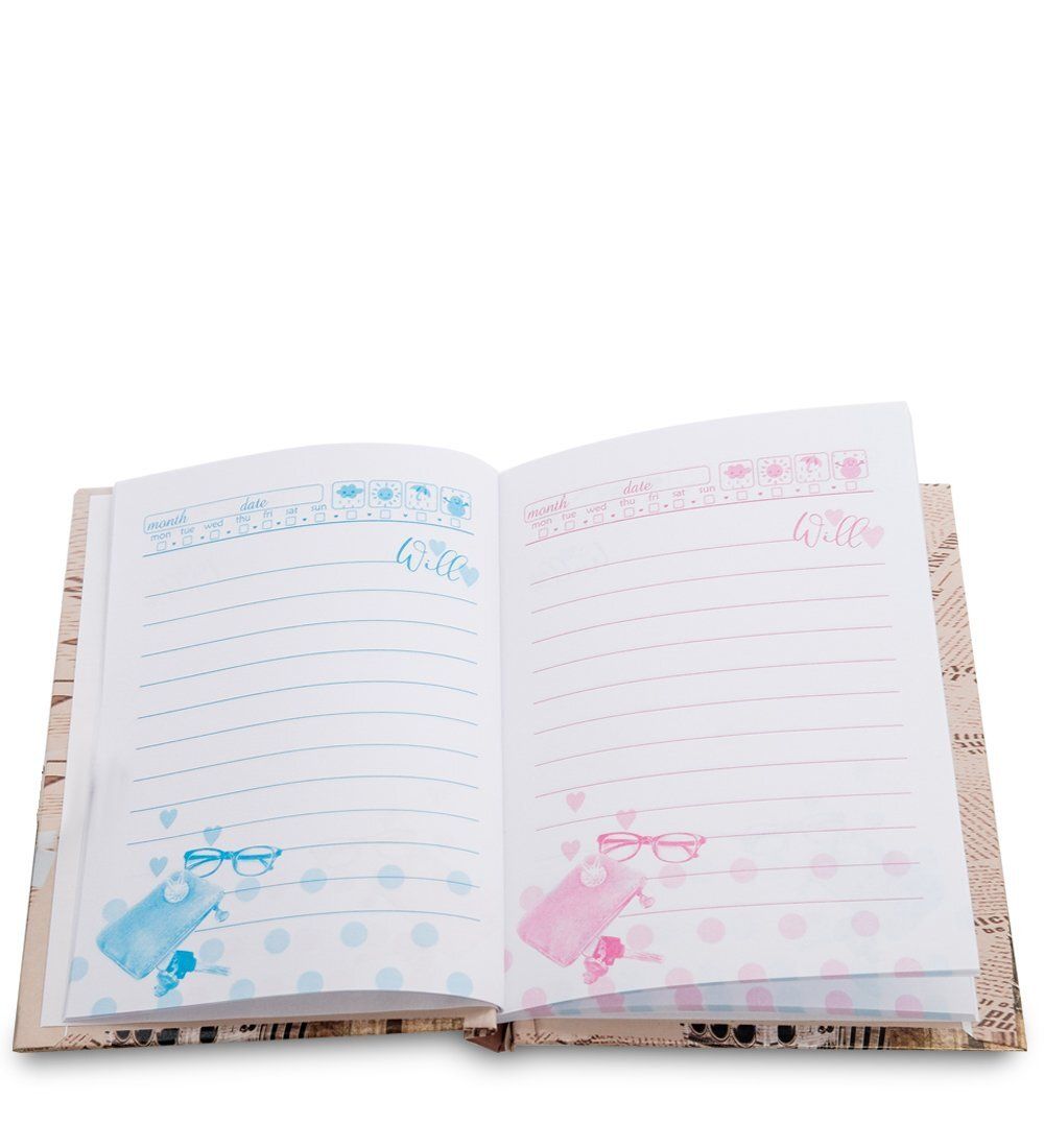 NB-61/2 Блокнот «Воспоминания» в коробке с замком