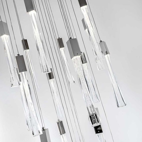 Подвесная светодиодная люстра Modelux ML.89138.25 CR