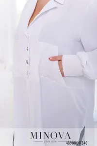 Рубашка 240-белый Minova