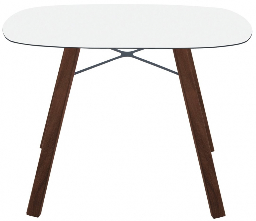 Стол ламинированный обеденный Papatya Wox Iroko