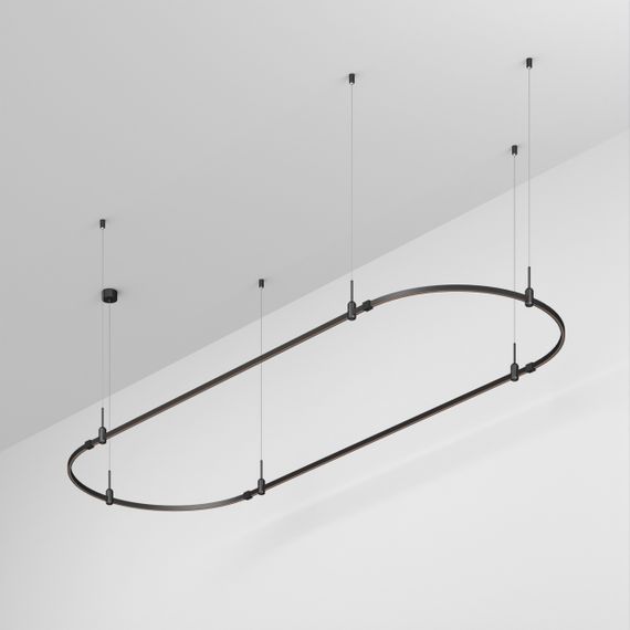 Шинопровод подвесной Arlight Art-Apriori-Oval-Hang-3000X1000 048506